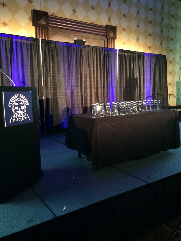 SHBusiness's tweet photo. Innovator Awards primed and ready for winners! #shb2016 https://t.co/TFRIqwlpba