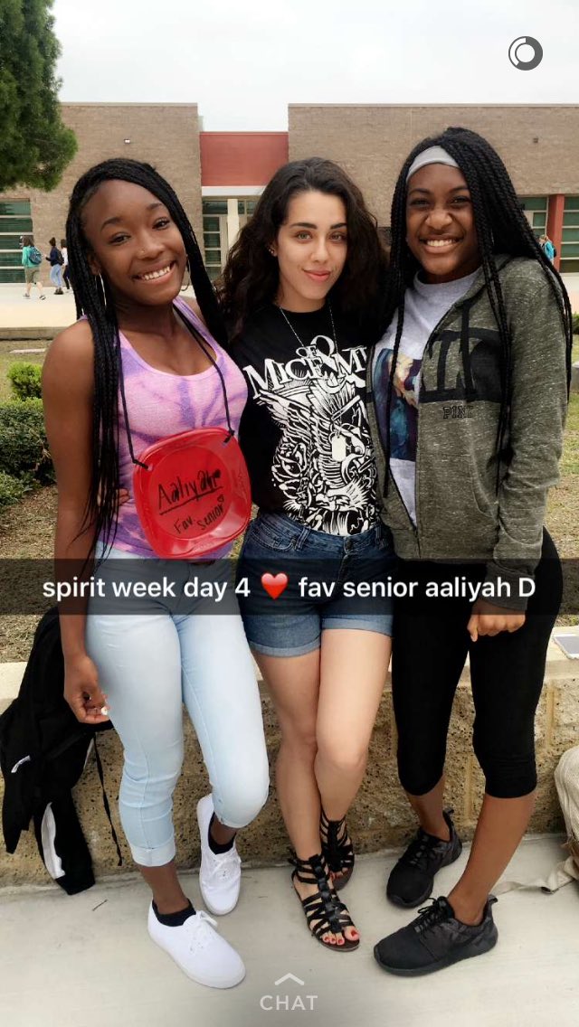 aaliyaaahd's tweet photo. I was a favorite senior 😭❤️ #cvfinale #cvspiritweek https://t.co/0TWzpfw6Do