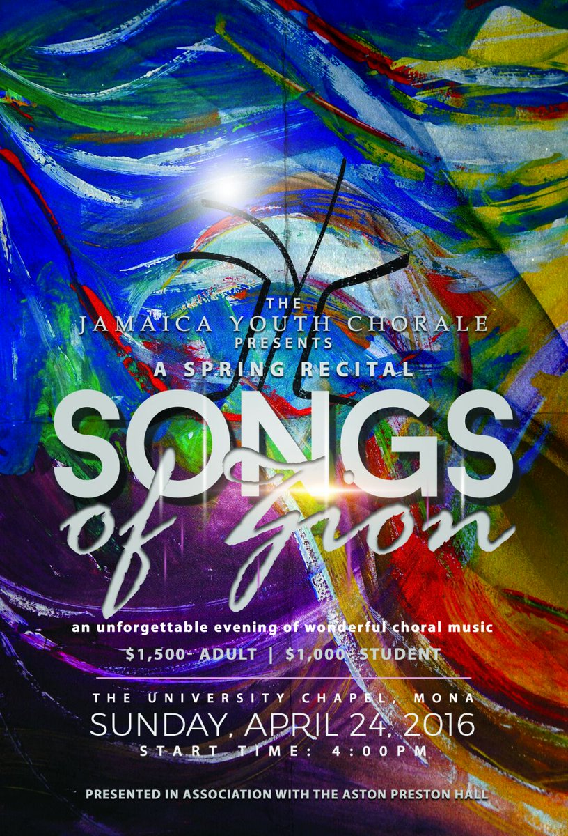JAYouthChorale's tweet image. Cone on out and support us! #April24 #UWIchapel #JYC