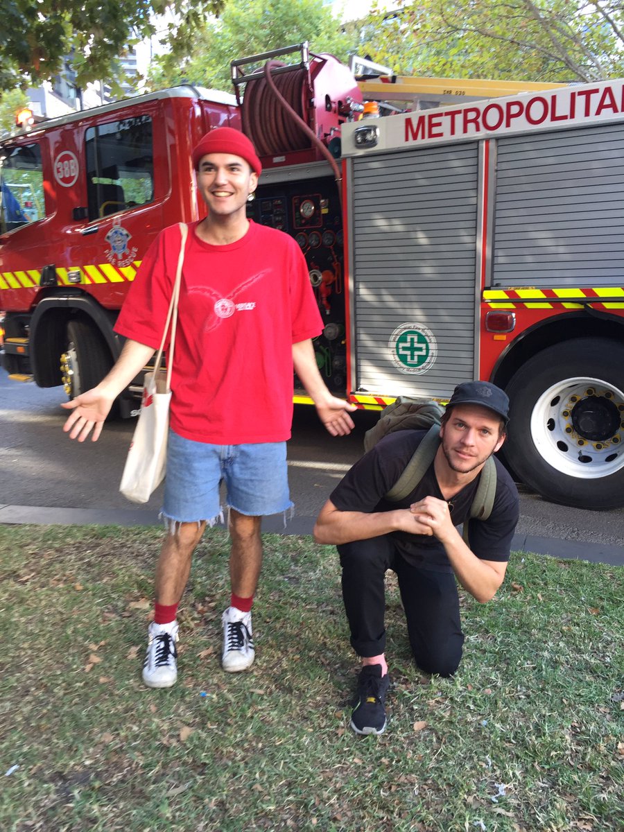 .<a href="/FortunesBand/">Fortunes.</a> so 🔥🔥🔥 the trucks showed up at the ABC before they could even start their interview