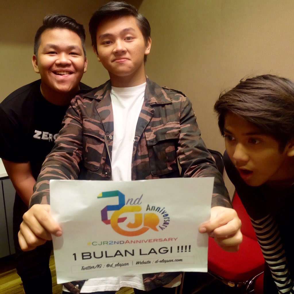 H-1 bulan #CJR2ndAnniversary !!! Yang belum beli tiket cek likes ya untuk tau cara belinyaaa. See ya!