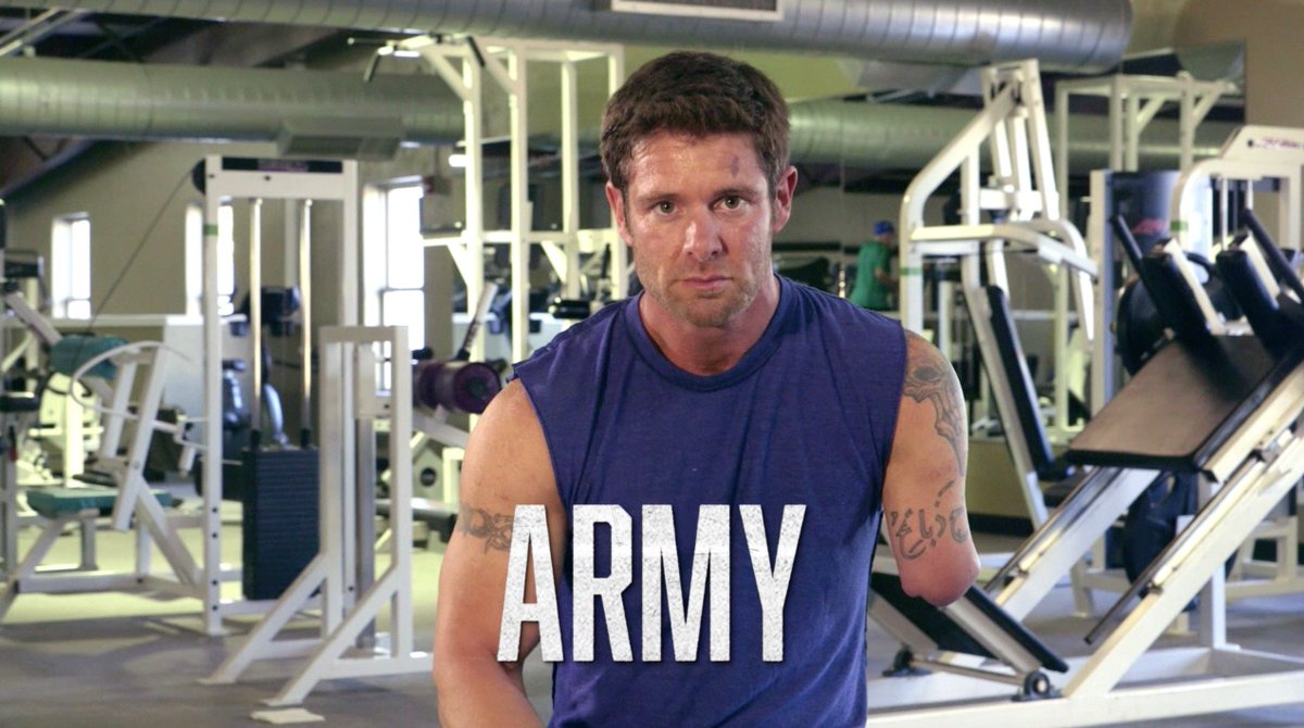 AmericanGritFOX's tweet photo. RETWEET to show your support for @Noah_Galloway! #AmericanGrit https://t.co/g9E6oFNVN9