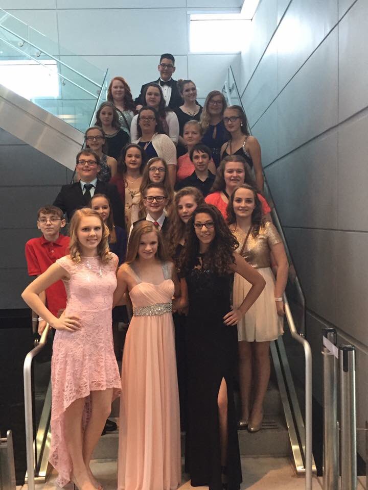 Looking good before the Banquet!