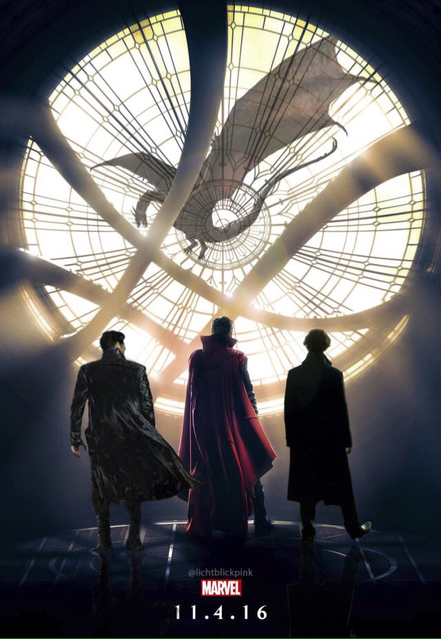 benelocktm's tweet image. Khan, #DrStrange, Sherlock &amp;amp; Smaug😀