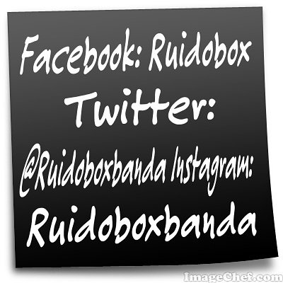 RuidoboxBanda's tweet photo. Redes sociales donde pueden encontrar información sobre #Ruidobox #RocknRoll #HardRock #MasQueSoloRuibox https://t.co/Bab9L9kcIr