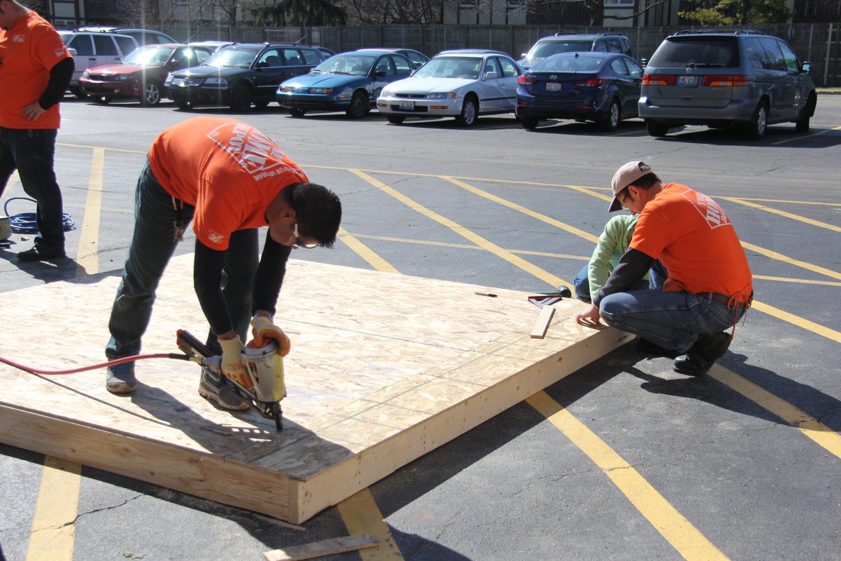 Another awesome Team Depot event from the Mighty Hurst in partnership with A Soldier's Journey Home! #teamdepot