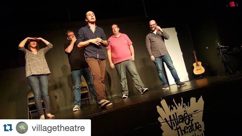 AutomaticImprov's tweet photo. Thanks to @villagetheatre for having us out to do #BlankStory tonight! We had a blast! #ka… https://t.co/PAdBmvKoVv https://t.co/9uSh2pT1TV