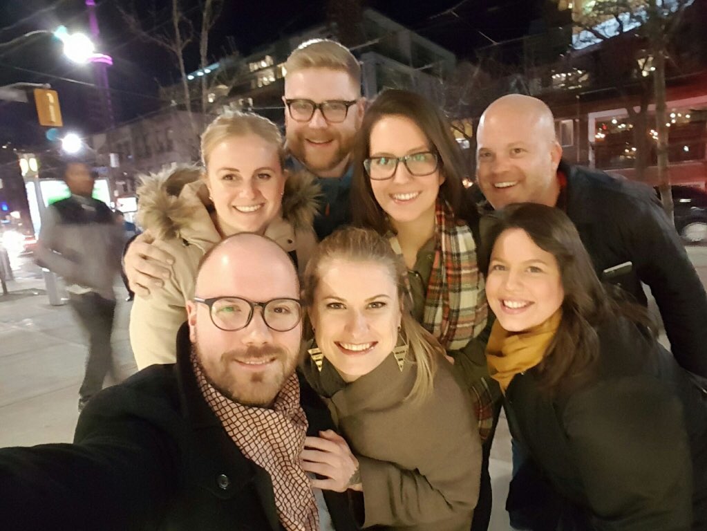 emc2events's tweet photo. We had a #yyc &amp; #yyz event team mashup in #Toronto! Our team is buzzing all around the country this week. https://t.co/l1pLvNyw61