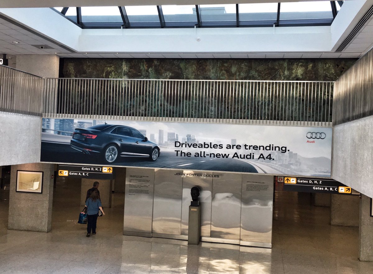 DesignAware's tweet image. Clever riff on the concept of "wearables," by @Audi.