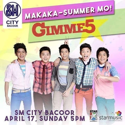 NashAguasOFC's tweet photo. THIS SUNDAY NA! Catch them LIVE at SM City Bacoor! See yah there @NashiesCAV and Gimmesters! Please spread :) https://t.co/ZcolQ6kheq