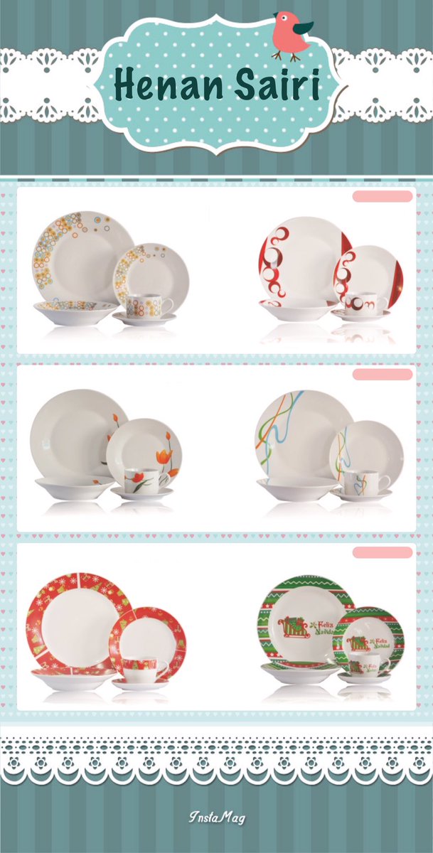 Dinnerware_May's tweet photo. New design 20pcs porcelain dinner set. Price:8-11$ Can customized according to your request. Contact me if you need. https://t.co/VcH5EWtZ7e