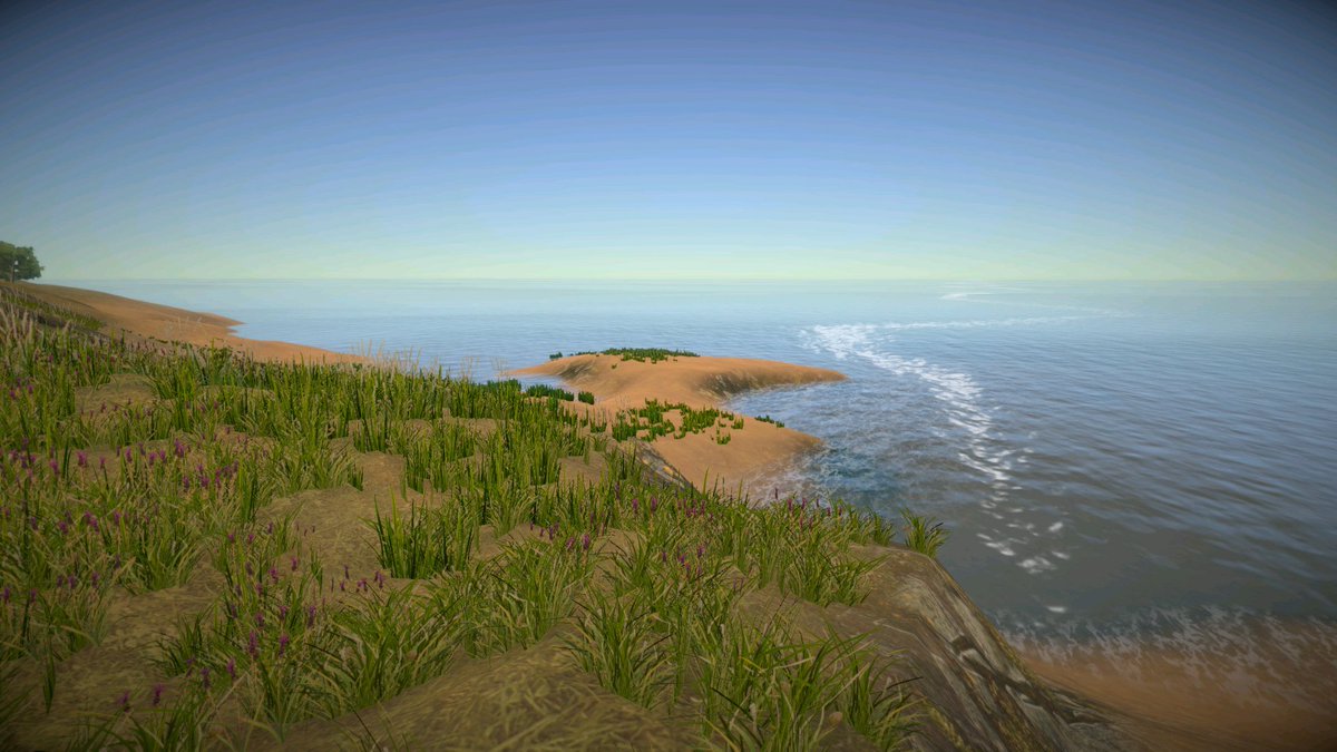 ndxpgames's tweet photo. We're excited to make a world you guys can explore! In this case, an island. #indiedev #practicemakesperfect https://t.co/PJGeNym8RA