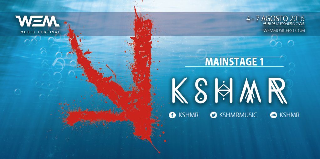 WEMMusicFest's tweet photo. Bienvenido a #WEMMusicFest, maestro @KSHMRmusic.
RT para ganar uno de los 2 abonos que sorteamos. https://t.co/LUR5KEGRLn