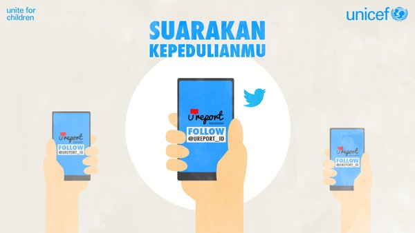 Berikan suaramu dgn follow <a href="/Ureport_ID/">U-Report Indonesia</a> utk yg sudah jadi UReporters, jwb DM Polling <a href="/KomnasHAM/">HAM untuk Semua!</a> ttg #BisnisdanHakAnak