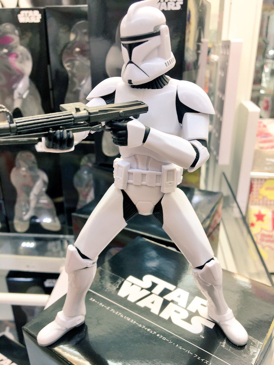 アドアーズ町田店 בטוויטר 新景品情報 スター ウォーズ プレミアム1 10スケールフィギュア クローン トルーパーフェイズ1 が登場です O とてもかっこいい ぜひgetしてください Sw 町田 アドアーズ T Co Iettjjyxb9