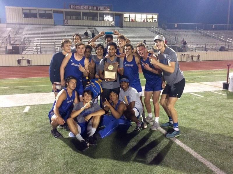 AHISD's tweet image. Congrats to @AHHSmules Boys Track, District Champs!