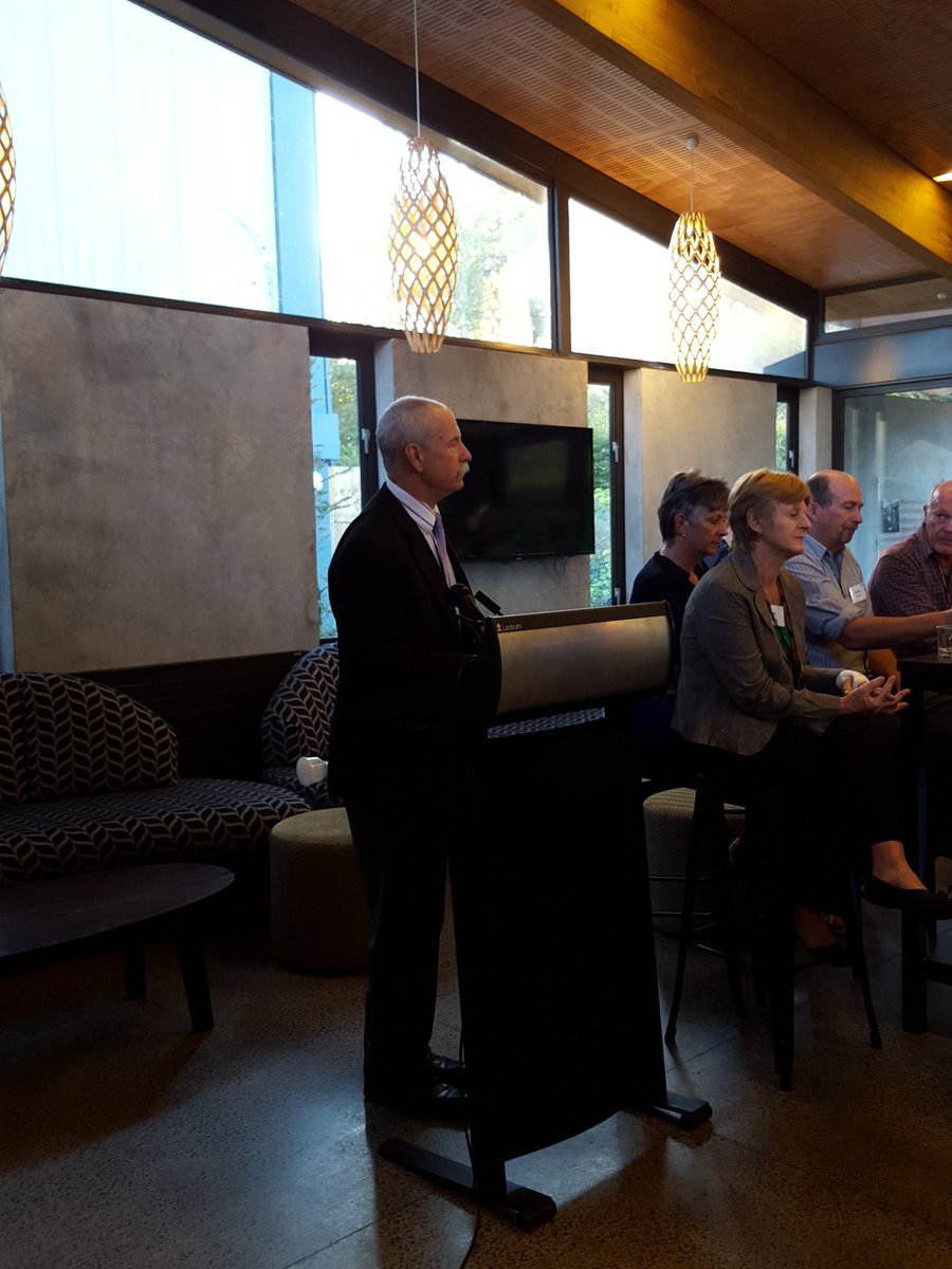 LUAlumniNZ's tweet photo. Bruce McKenzie giving an overview of AGLS @LincolnUniNZ at the DipAg '75 &amp; DipFM '76 #reunion #lunzalumni #nz https://t.co/CiBYugr6pC