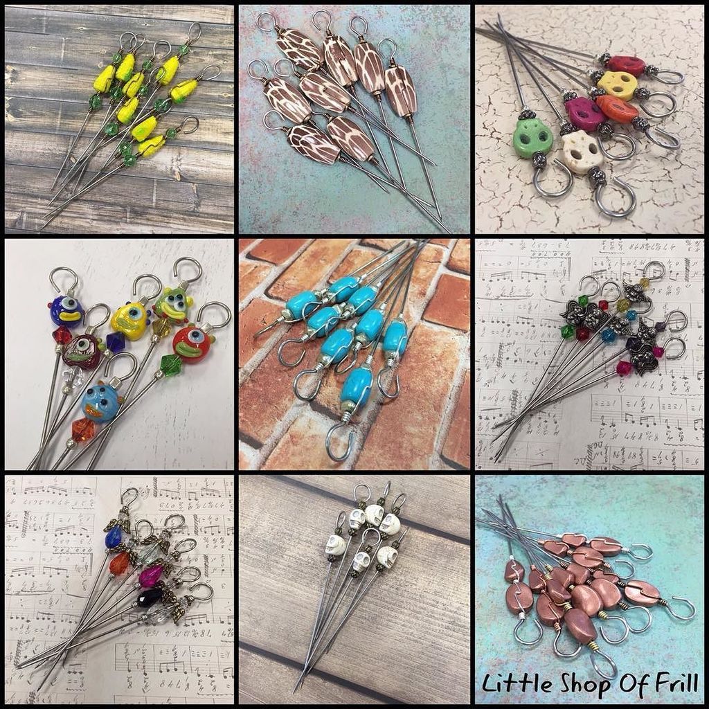 TweeterBham's tweet photo. #LittleShopOfFrill #etsy #etsyshop #appetizerpicks #cocktailskewers by littleshopoffrill https://t.co/vgQg4Bzj0Y https://t.co/9j40YEjcaL