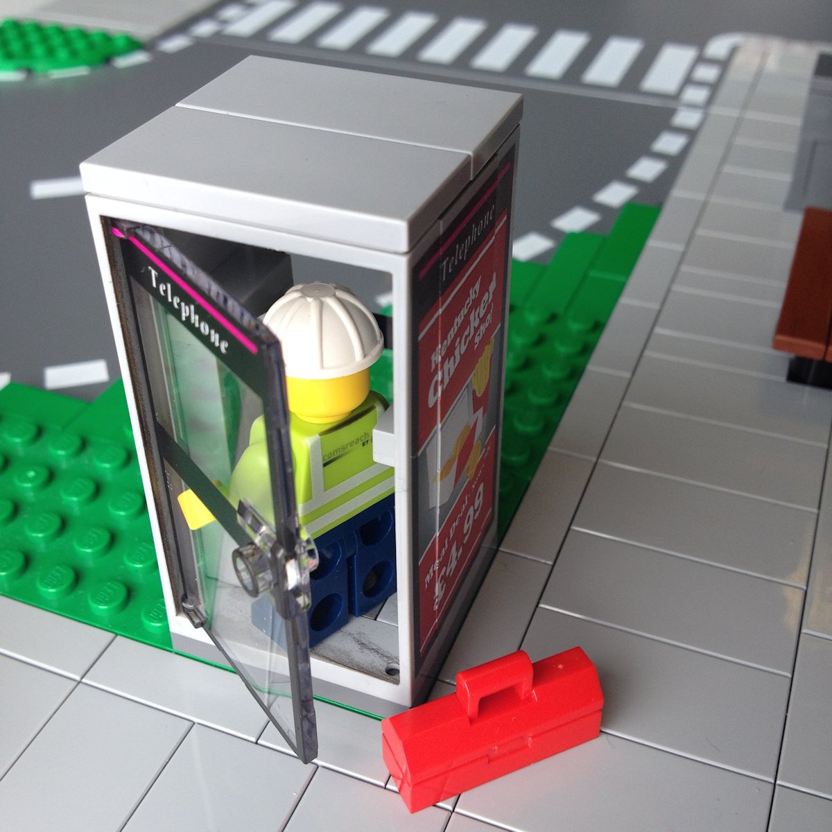 lego phone box