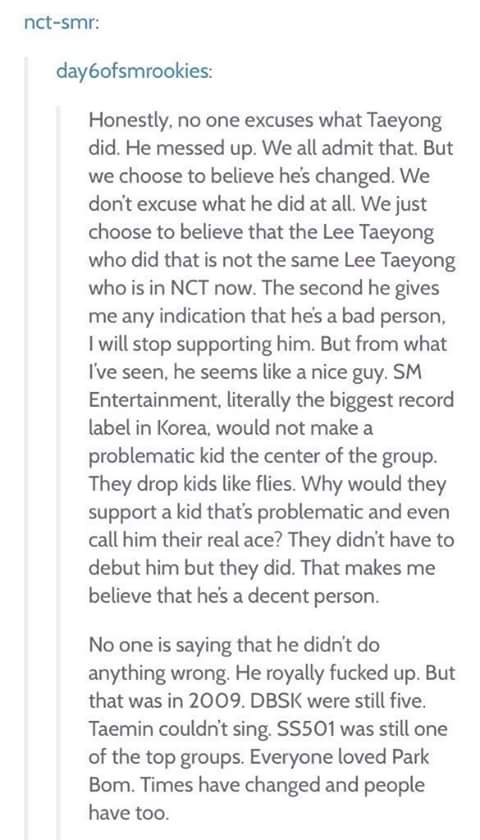 TaeyongPH0701's tweet photo. Every Taeyong Stan &amp; Hater should read this! 100% accurate https://t.co/YLyIk5LDu4