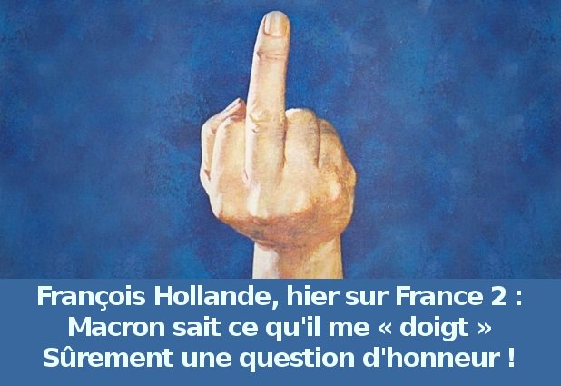 A l'approche de l'érection, c'est de la polie-trique ! #hollande #Macron #france2