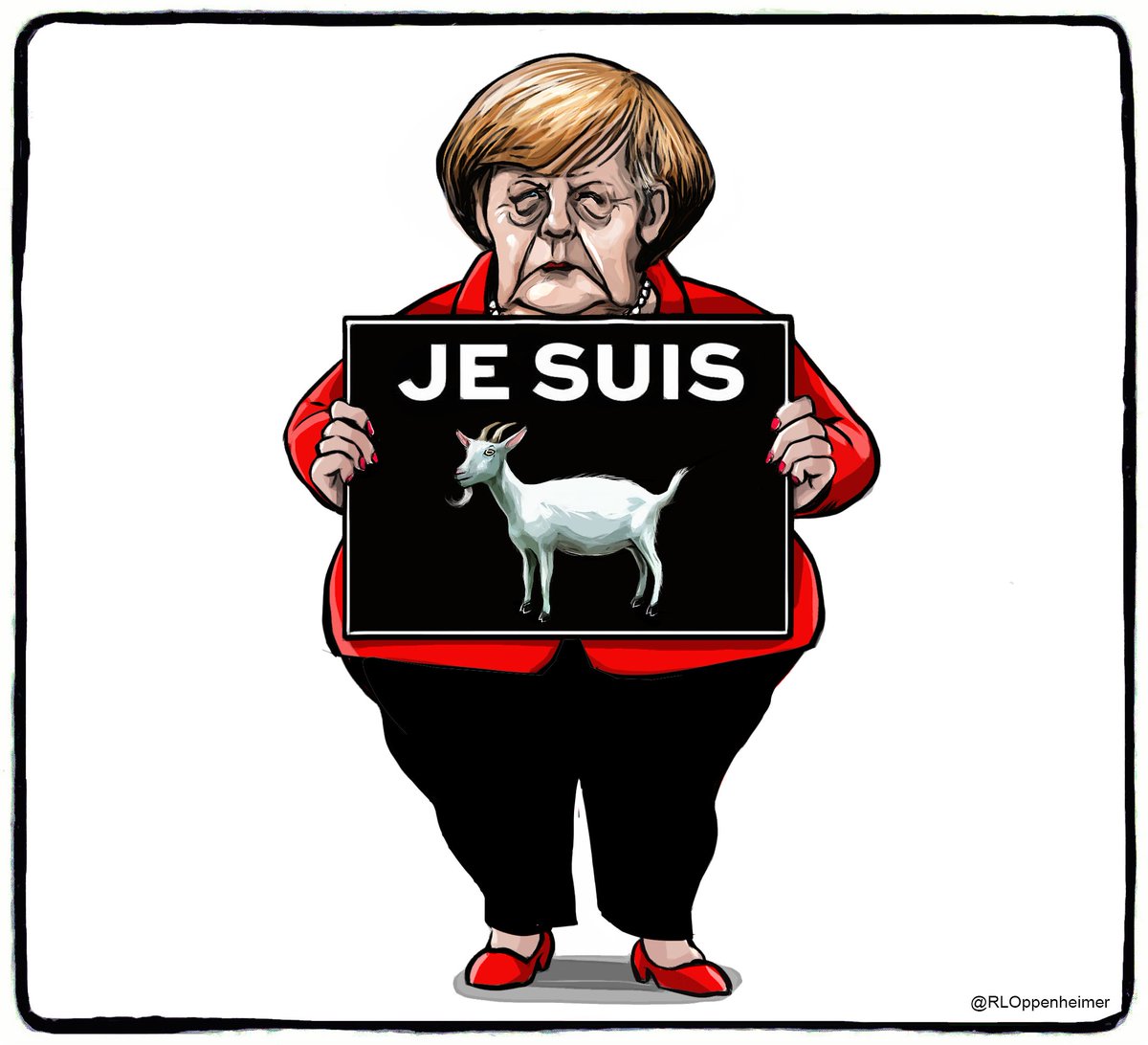 RLOppenheimer's tweet image. Angela Mèèèèrkel. (Pants version) #ErdoganISNotAGoatfucker #GoatGate #Erdogan
