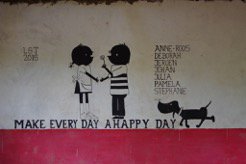 Make every day a happy day #Oeganda #Budaada