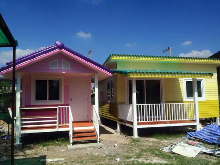 Warna Rumah Kayu Yang Cantik - Besar