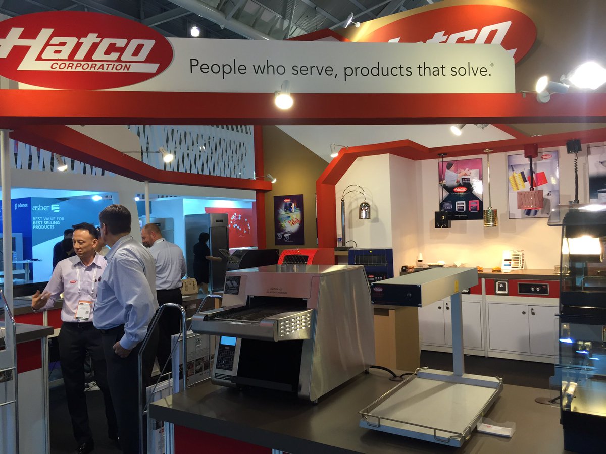 Great to see <a href="/HatcoCorp/">Hatco Corporation</a> at the #FHA2016 #Singapore