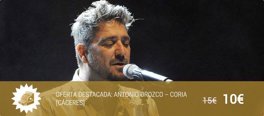 LaDescontadora's tweet photo. 13/5 @ClubFansOROZCO #Coria #Cáceres @caceresentumano @DescubreCaceres #entradas @TuriCoria https://t.co/xWyDmuobOp https://t.co/KMbv8Ilweg