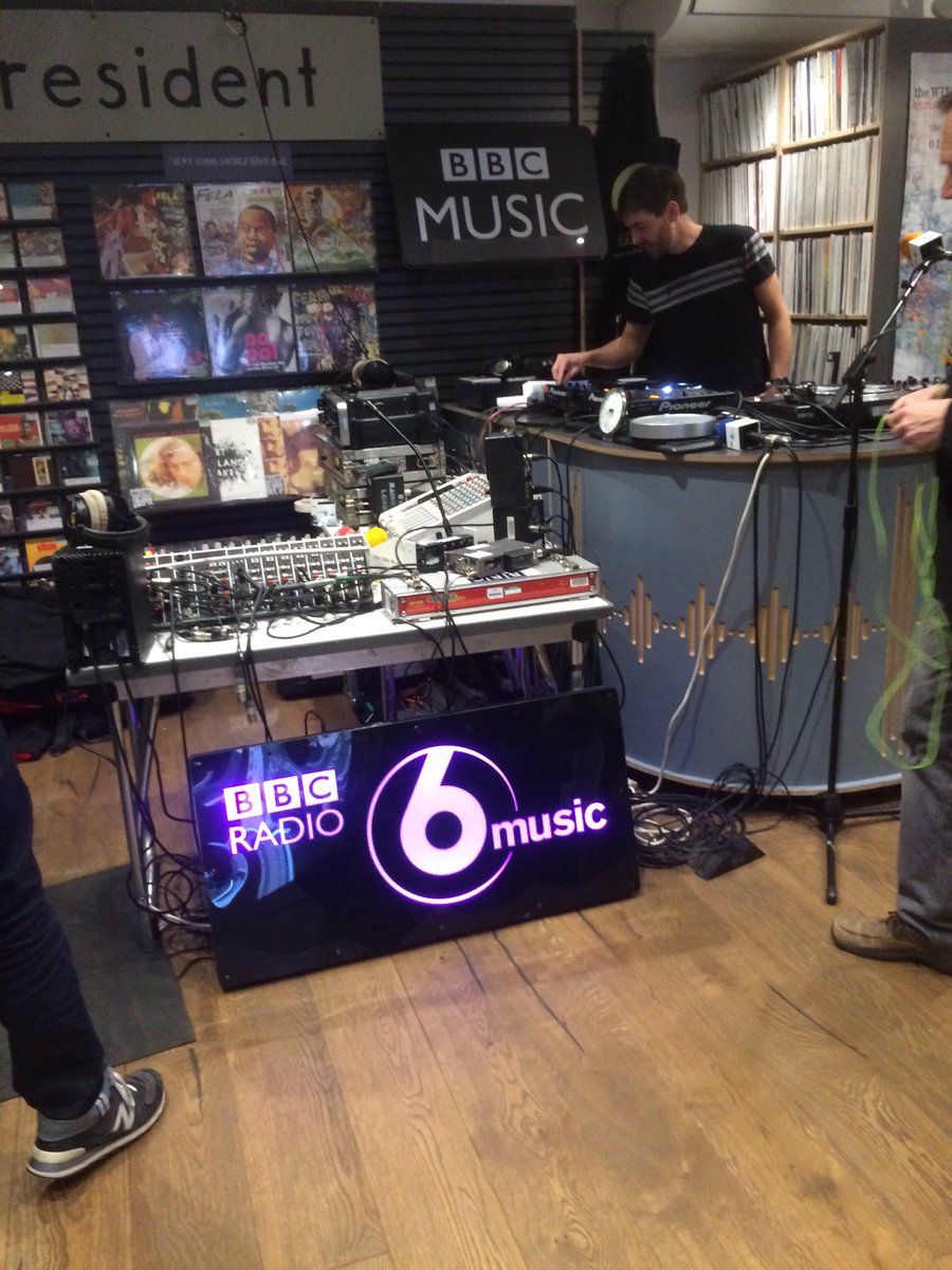 RSDUK's tweet image. We are setting up! @BBC6Music @laurenlaverne #RSD16