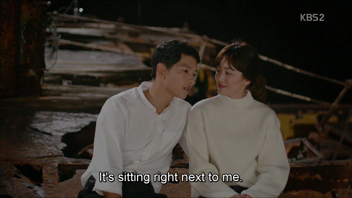 choiyuuki07's tweet photo. Smooth talking Yoo Sijin till the very end. 👏 #DescendantsOfTheSun https://t.co/KYGljoQb3E