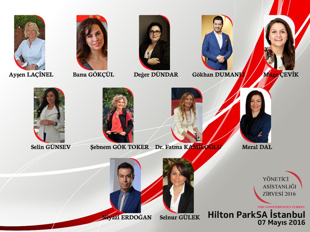 7 Mayıs'ta Yönetici Asistanlığı Mesleğinin Profesyonel Niteliklerini Değerli Uzman Konuşmacılarımızdan dinleyeceğiz.