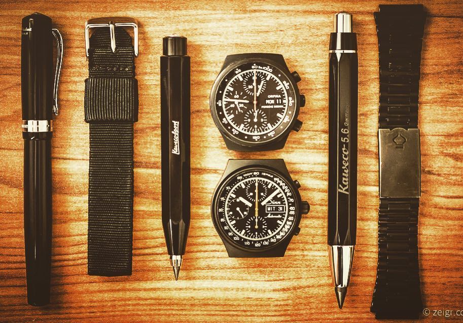 zeigr_com's tweet image. Equipment. Pairs well: Mechanical watches &amp;amp; pencils. #porschedesign #porsche #orfina #sinnwatches #pencil #mechanic…