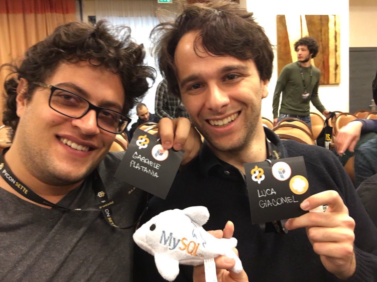 luca_giacomel's tweet photo. #pyconsette #pyconselfie https://t.co/Z7aD4kJWJu