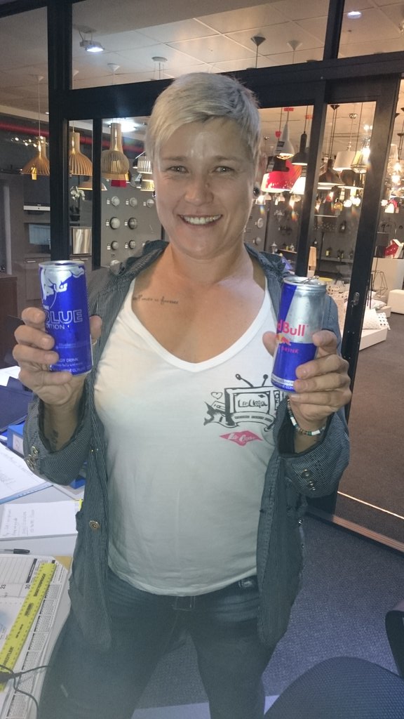 Zanie_Funk's tweet photo. @RedBullZA What an awesome energy kick with brilliant peeps!! #wingsatwork https://t.co/WjChRCqZgS