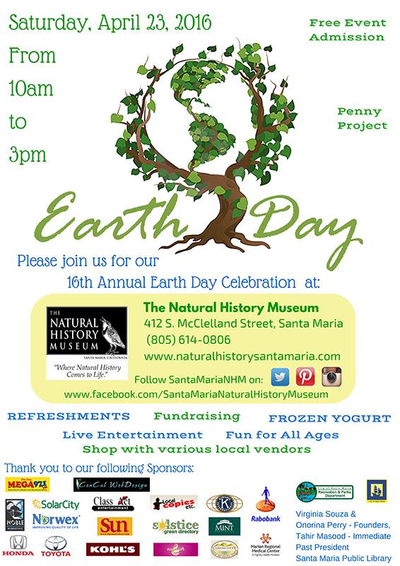 SantaMariaNHM's tweet photo. Join us Saturday, April 23rd for this fun family friendly event! Hope to see you there!! https://t.co/NgIZa3tKbj