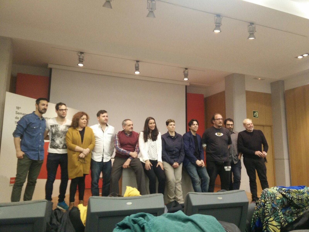 Junta directiva y equipo gestor de la <a href="/coordinacortoes/">Coordinadora Cortos</a> ¡Todo por el corto! empieza debate #CortoAlegal.