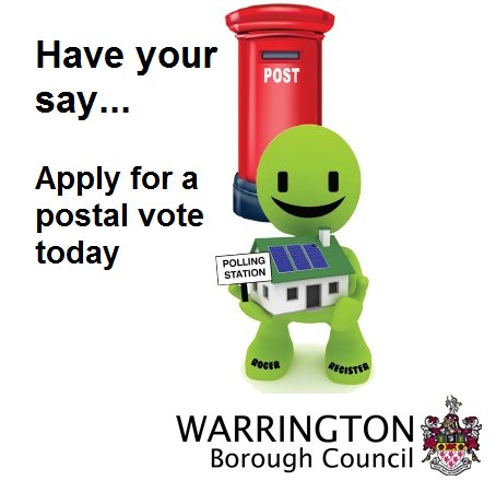 If you need a postal vote for the May 5 elections, you need to apply by 19 April. Apply here ow.ly/ZKnWK