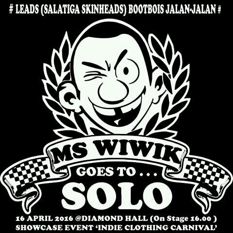 Besok! <a href="/MsWIWIK/">Ms WIWIK</a> bakal main di <a href="/ShowcaseEvent/">Agenda Event</a>
Come, see, and let's dance!!
#Salatiga #Solo #SKA #Skinhead
