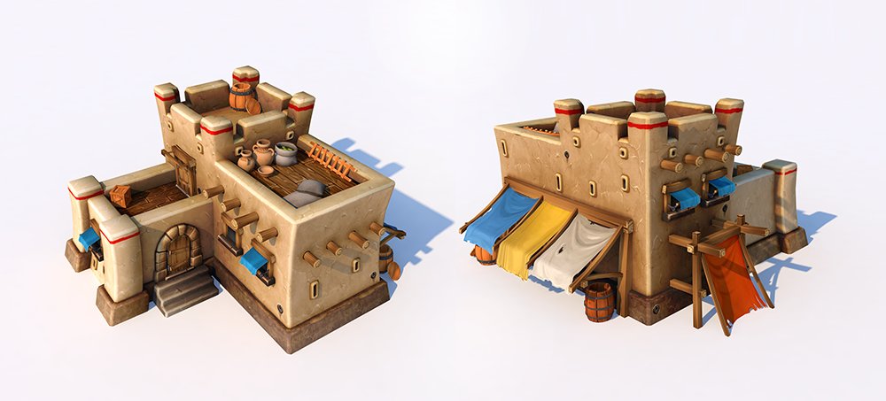 GameDevZombie's tweet image. Okay.. The desert houses will be done soon. Wheeeeee :&apos;D #gamedev #indiedev