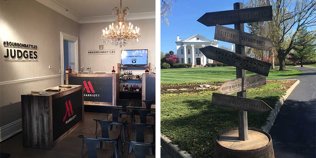 IMGLIVE's tweet photo. Calm before the #BourbonBattles storm at @GriffinGateLex last night. Great kickoff to a tasty new @Marriott program! https://t.co/uyaS4fznZX