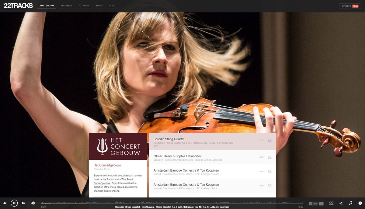 Concertgebouw's tweet photo. Enjoy the very best of upcoming chamber music concerts at our @22tracks playlist: https://t.co/8TQO8zeKZ5 https://t.co/9RAQxg0vRc