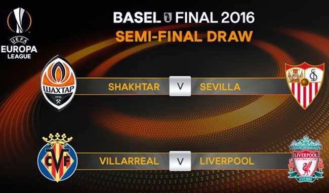 Meridianoonline's tweet photo. #UEL Shakhtar-Sevilla y Villarreal-Liverpool en las semifinales https://t.co/n3qkzEVMOR https://t.co/hE2faYiFl6