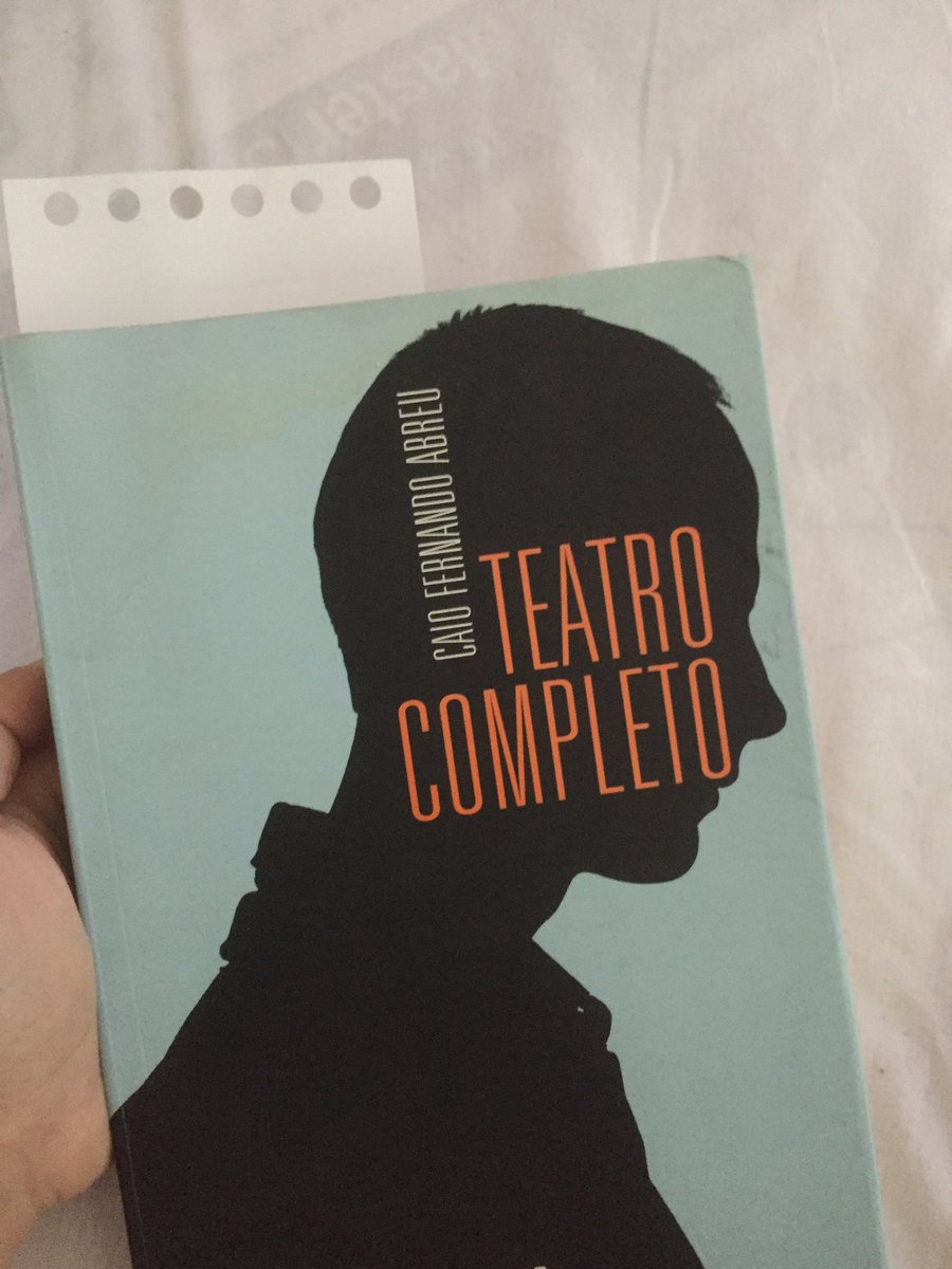 cfernandoabreu's tweet photo. @mariaa_vieira "Teatro Completo" https://t.co/0BRFvg539x