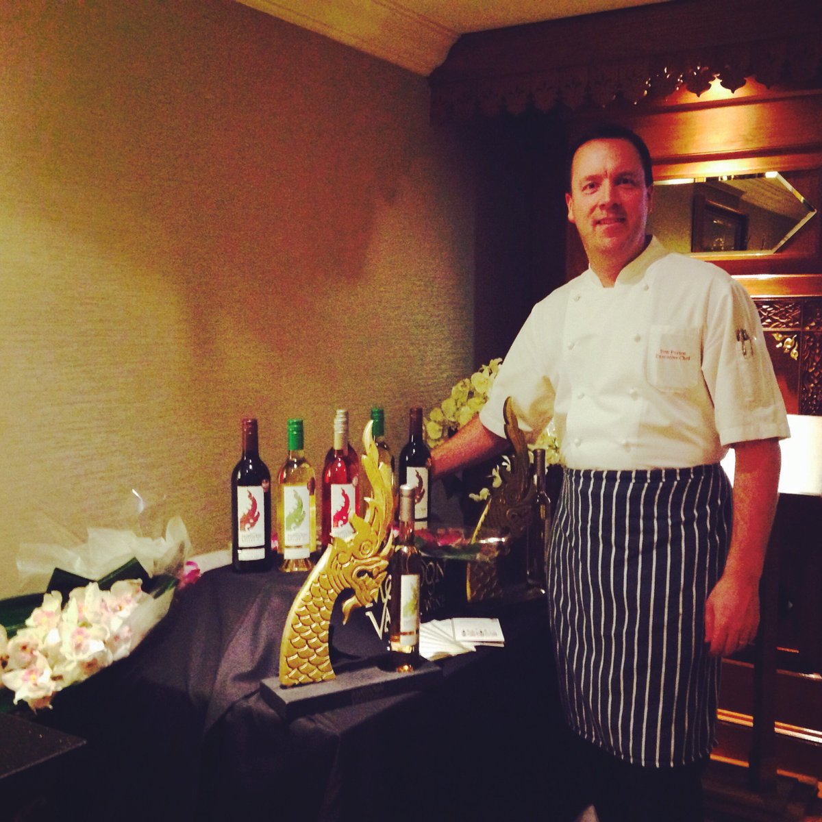 Great last night <a href="/nipathailondon/">Nipa Thai London</a> come &amp; join us 2night for #Songkran set menu and FREE GLASS of <a href="/MonsoonValleyUK/">Monsoon Valley Wine</a>.