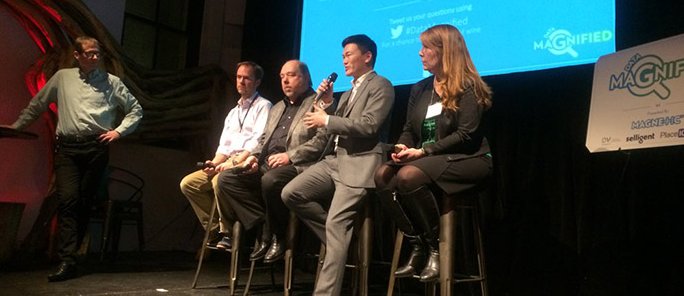 KellyMSwartz's tweet photo. A team that thinks beyond silos to focus on #consumerfirst strategies is 🔑 #DataMagnified https://t.co/HbZtXDif7r https://t.co/RSc94B8gFc
