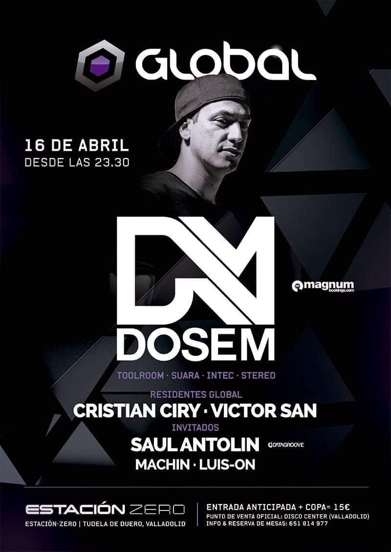 Este Sábado 16.04 en @EstacionZero_: <a href="/dosem/">DOSEM</a> + <a href="/cristian_ciry/">Cristian Ciry</a> + <a href="/djvictorsan/">Victor San</a> ¡y mucho más! #Valladolid #goBoardMix