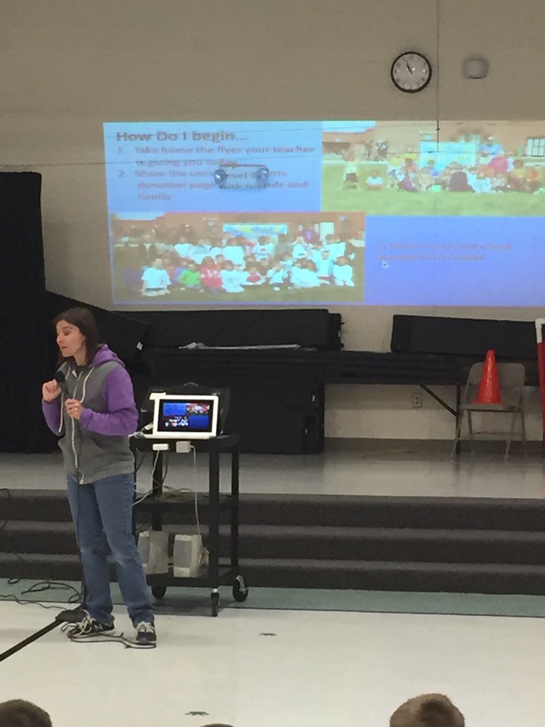 Learning all about the Walk-A-Thon! April 27th!! @AltonDarby