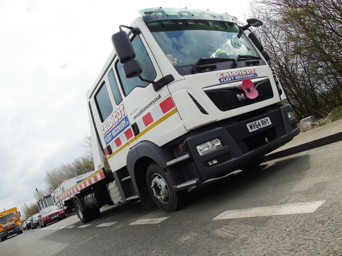 One of our Light Recovery Trucks on the A14 recovery base. #caldicotrecovery